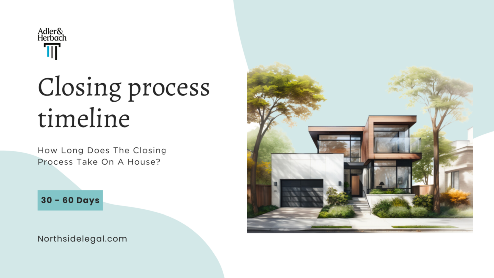 How long does the closing process take on a House? The closing timeline I see takes 30-60 days between an accepted offer and getting the keys on closing day