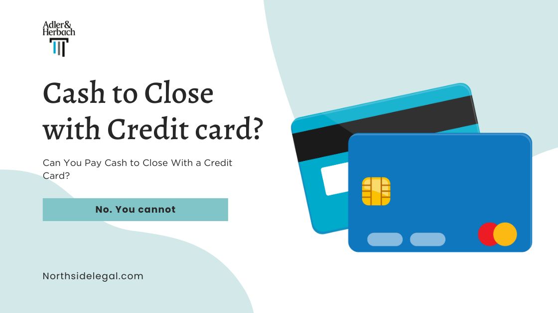 Can You Pay Cash to Close With a Credit Card?