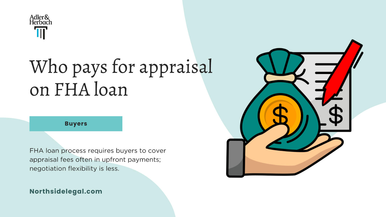 Who pays for appraisal on FHA loan?