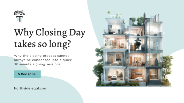 Why closing day takes so long? Closing day involves detail-oriented document review, staggered signings, waiting periods, and fund transfers- no rush outweighs accuracy.