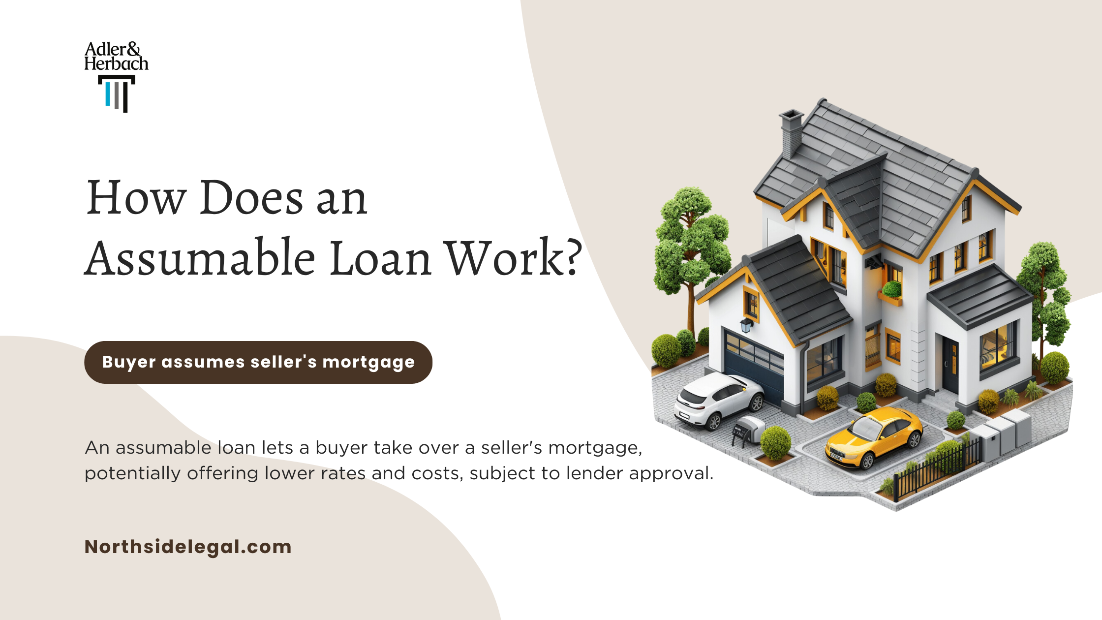 How does an assumable loan work? An assumable loan lets a buyer take over a seller's mortgage, potentially offering lower rates and costs, subject to lender approval.