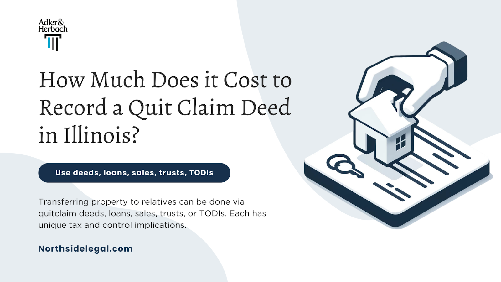Transferring property to relatives can be done via quitclaim deeds, loans, sales, trusts, or TODIs. Each has unique tax implications.