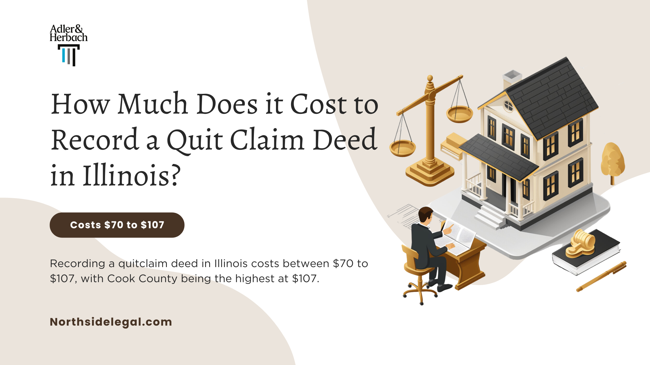 How Much Does it Cost to Record a Quit Claim Deed in Illinois?